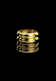 Puffy Double Band Ring