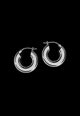 Gloria Earrings - Small Silver