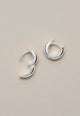 Bobbi Earrings Small Silver