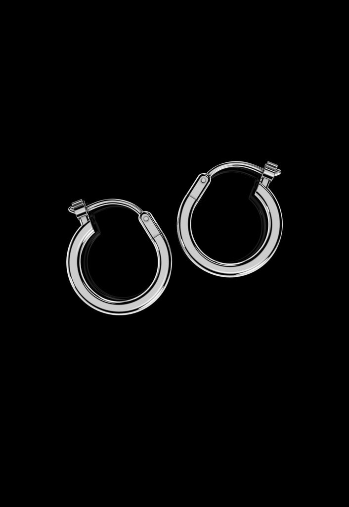 Valentina Earrings - Small Silver