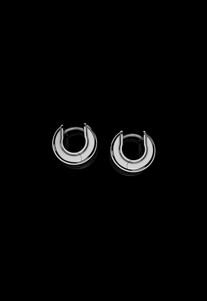 Bobbi Earrings - Small Silver