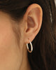 Valentina Earrings - Medium Silver